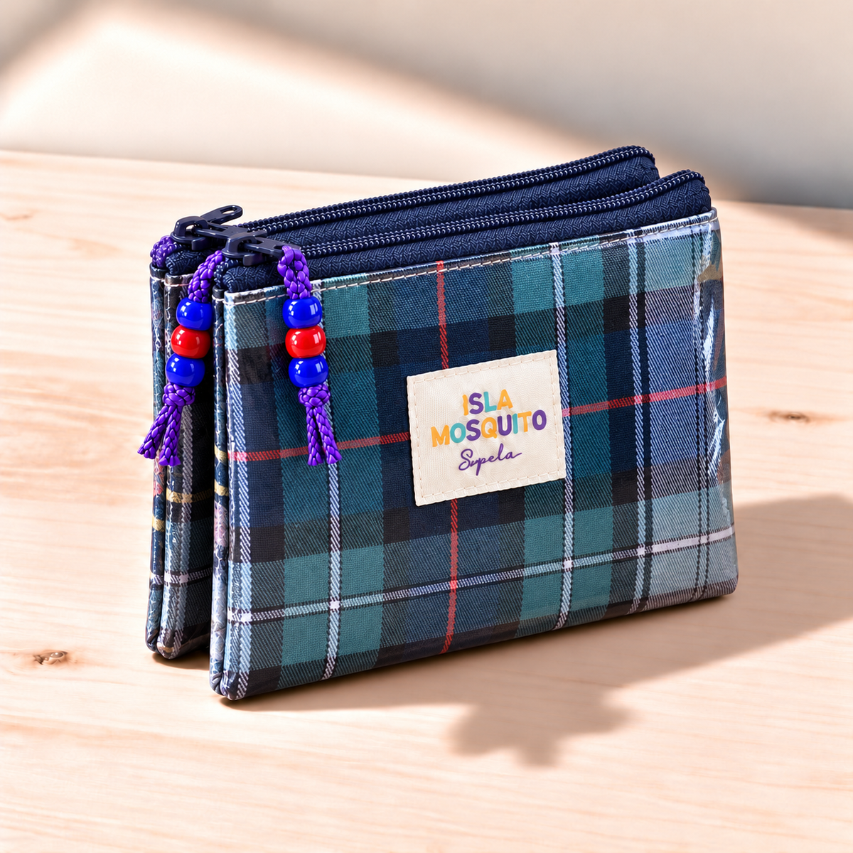 Cartera doble compacta #33