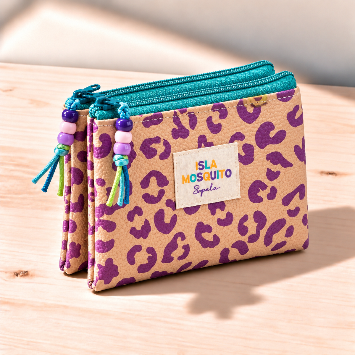 Cartera doble compacta #35