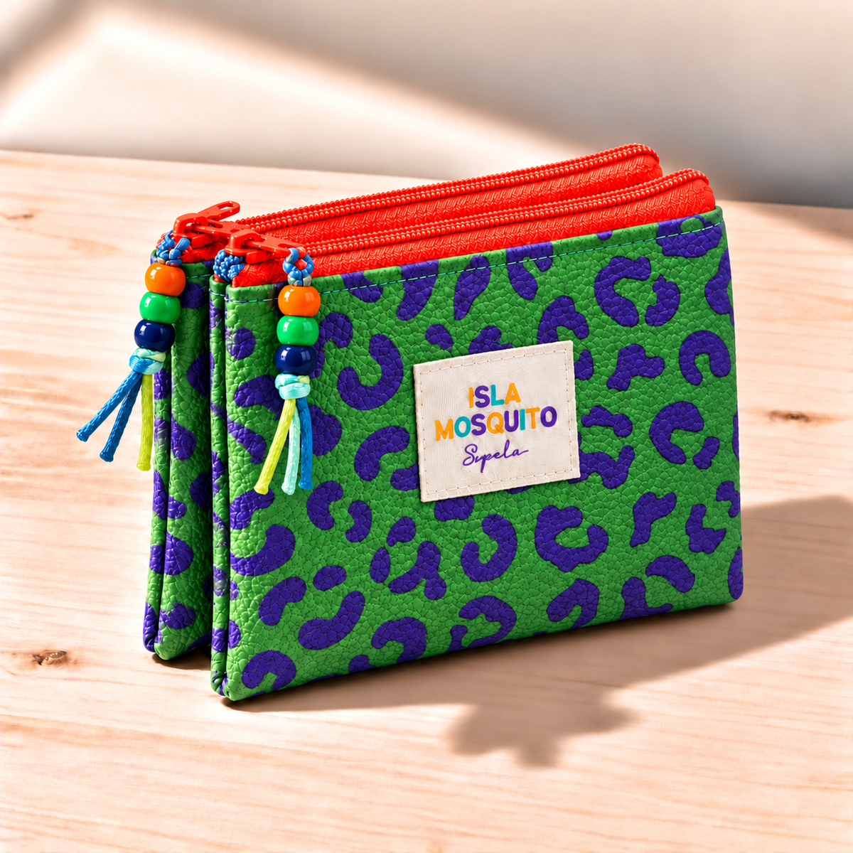 Cartera doble compacta #37