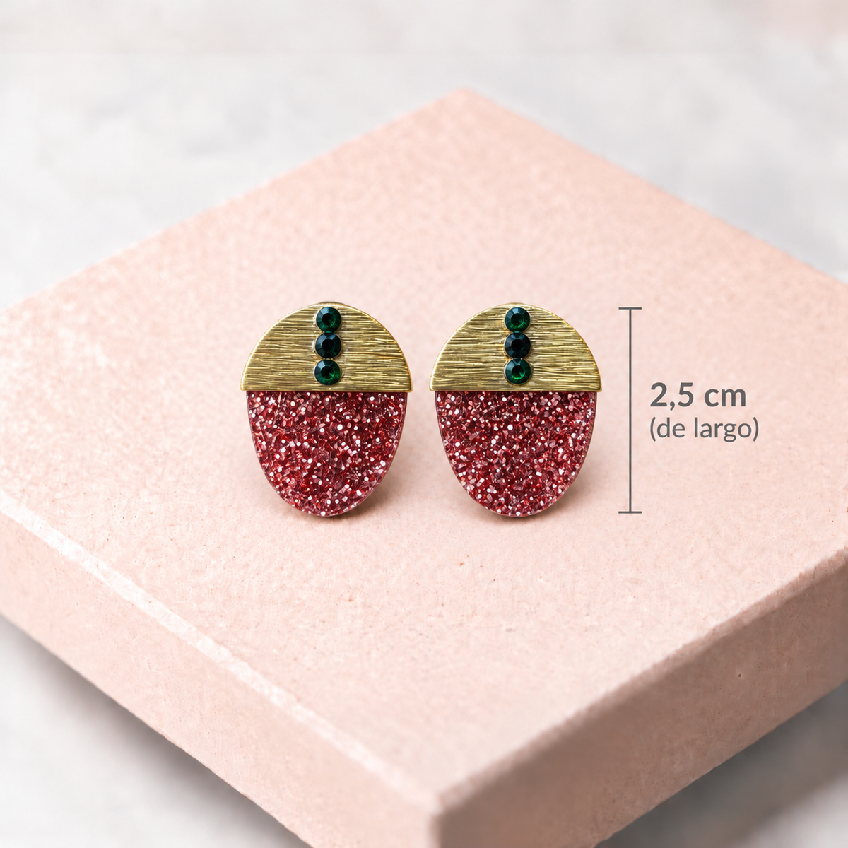 Pendientes Inca - Rosa